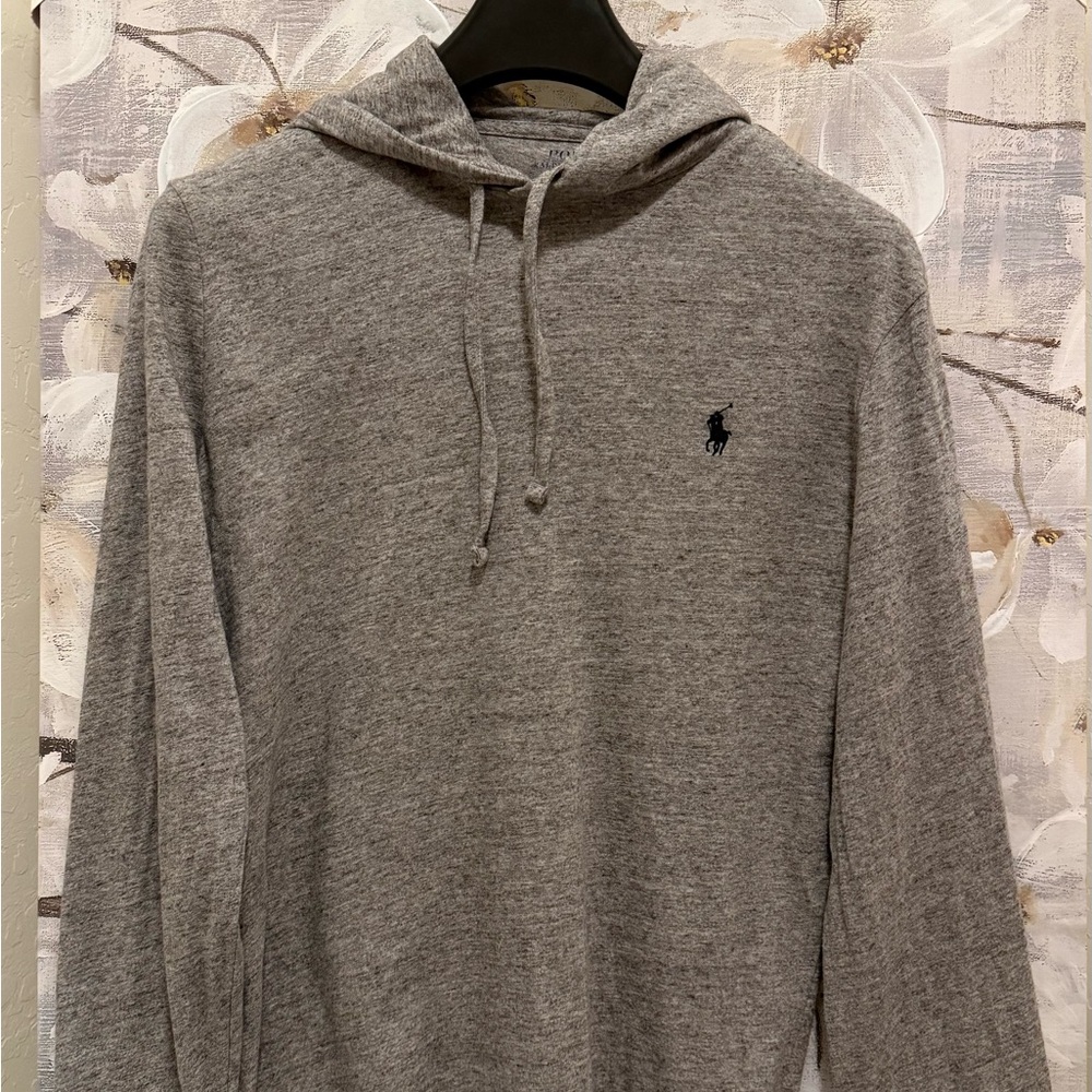 Ralph Lauren Heather Gray Men's Hoodie